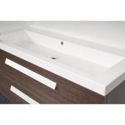 Saniclass Foggia badmeubelset 100cm 0 kraangaten wit