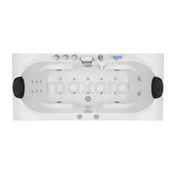 Whirlpool bad Atlantic, Water en luchtmassage, 180 x 80 cm