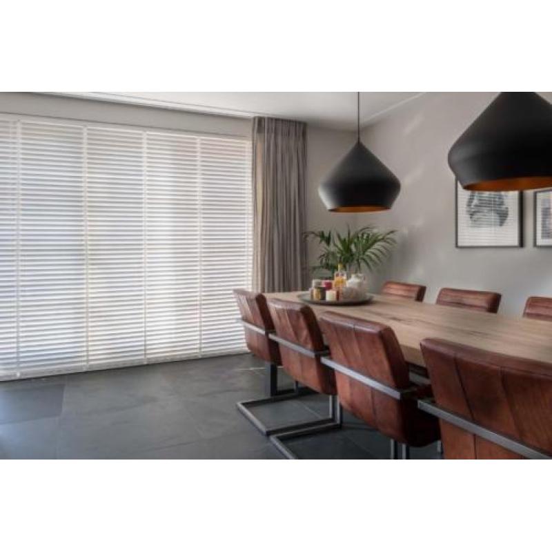 shutters wit / jaloezie / houten lamellen. brede maten