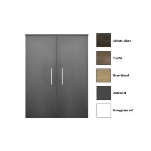 Kolomkast Sanicare Q15 2-Deurs Soft-Closing 90x67x32 cm A...