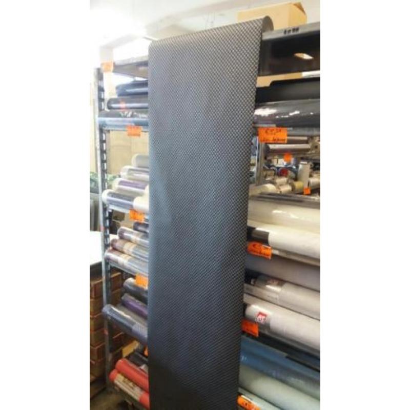 Zwart zilver-bloem vliesbehang €5,50 op=op