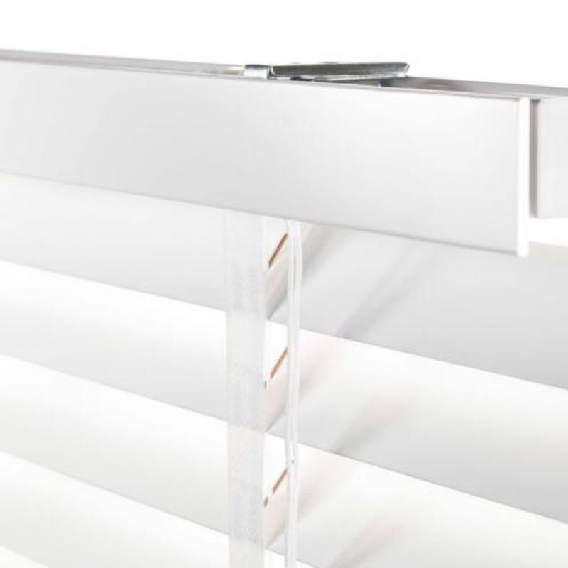 shutters wit / jaloezie / houten lamellen. brede maten