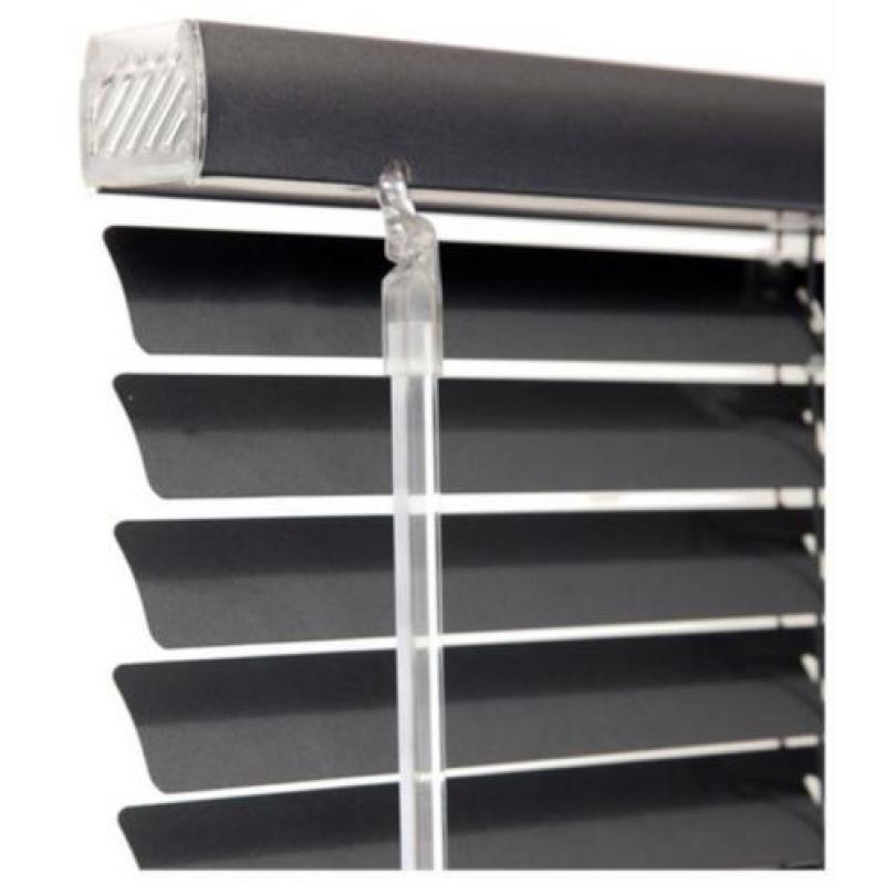 Horizontale Jaloezieen - Aluminium -Zwart