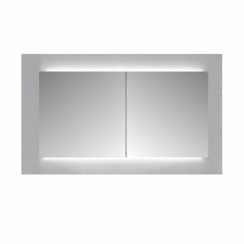 Spiegelkast Sanicare Qlassics Ambiance 100 cm 2 Deuren Gr...