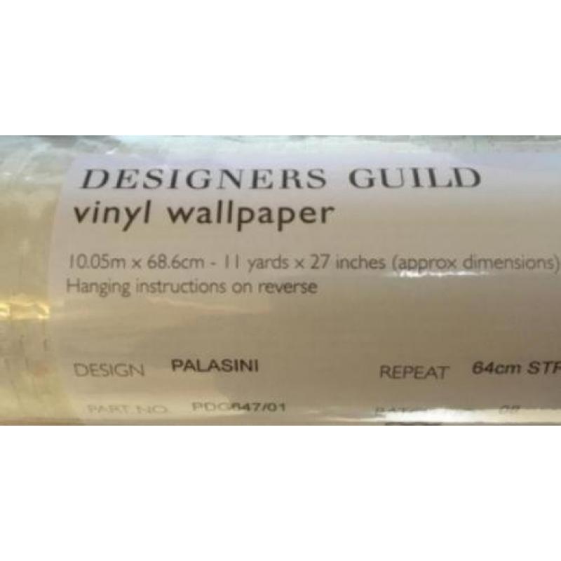 Designers Guild Palasini Behang 4 rollen.