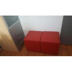 Zware kwaliteits poefen van rund leer