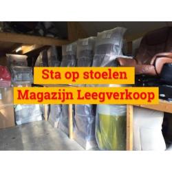 StaOp Stoel Electrische VA € 295 relaxstoel zwart bruin Leer