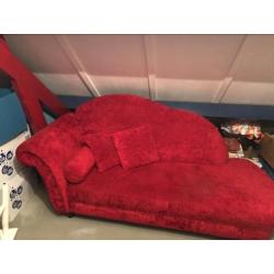 Rode sofa