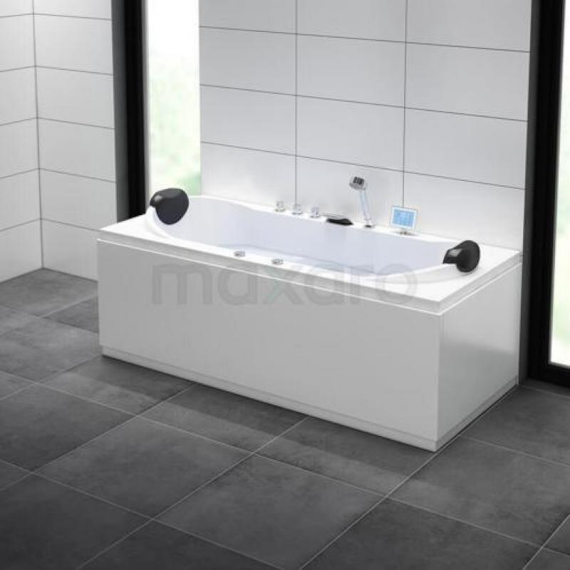 Whirlpool bad Atlantic, Water en luchtmassage, 180 x 80 cm