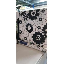Behang flower power zwart wit nieuw