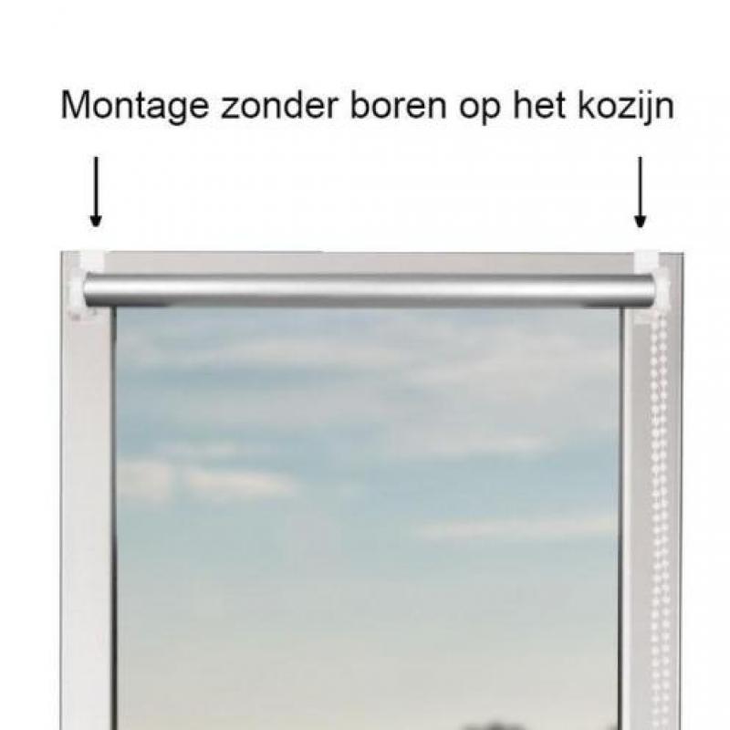 Verduisterend Rolgordijn - 50 x 150 cm - Zwart