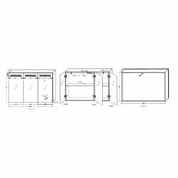 Spiegelkast Aluma Incl. Led Verlichting 120X80Cm