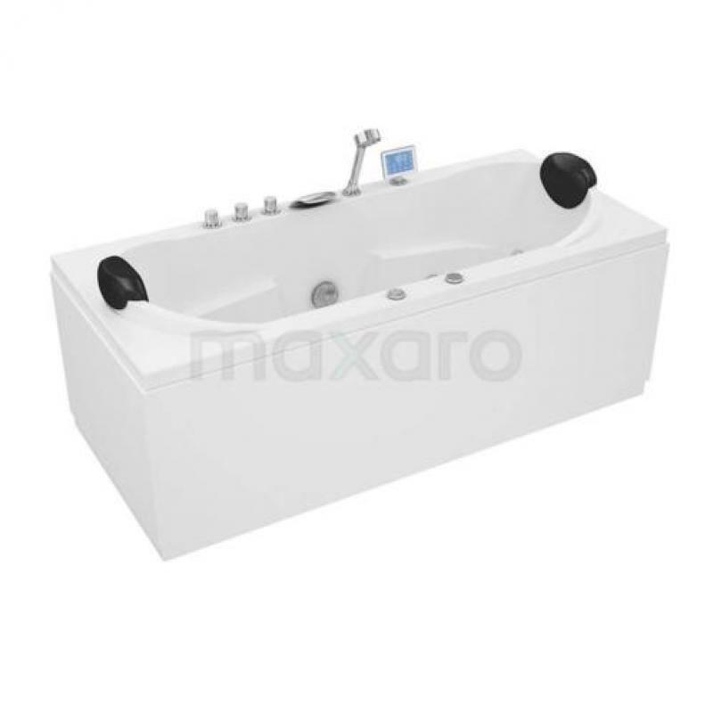 Whirlpool bad Atlantic, Water en luchtmassage, 180 x 80 cm