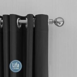 Lifa Living Gordijnen Grijs Haken - 150 x 250 cm