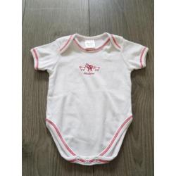 BAMBINO witte romper schaapjes maat 50/56 (KG512)