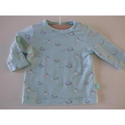 Babyface shirt j/m maat 50, lange mouw, 1x GEDRAGEN