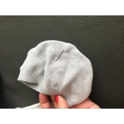 Prentkaart baby muts maat 50/56