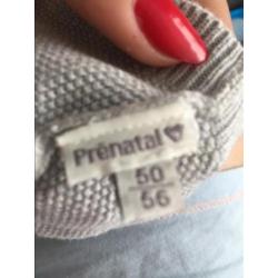 Prentkaart baby muts maat 50/56