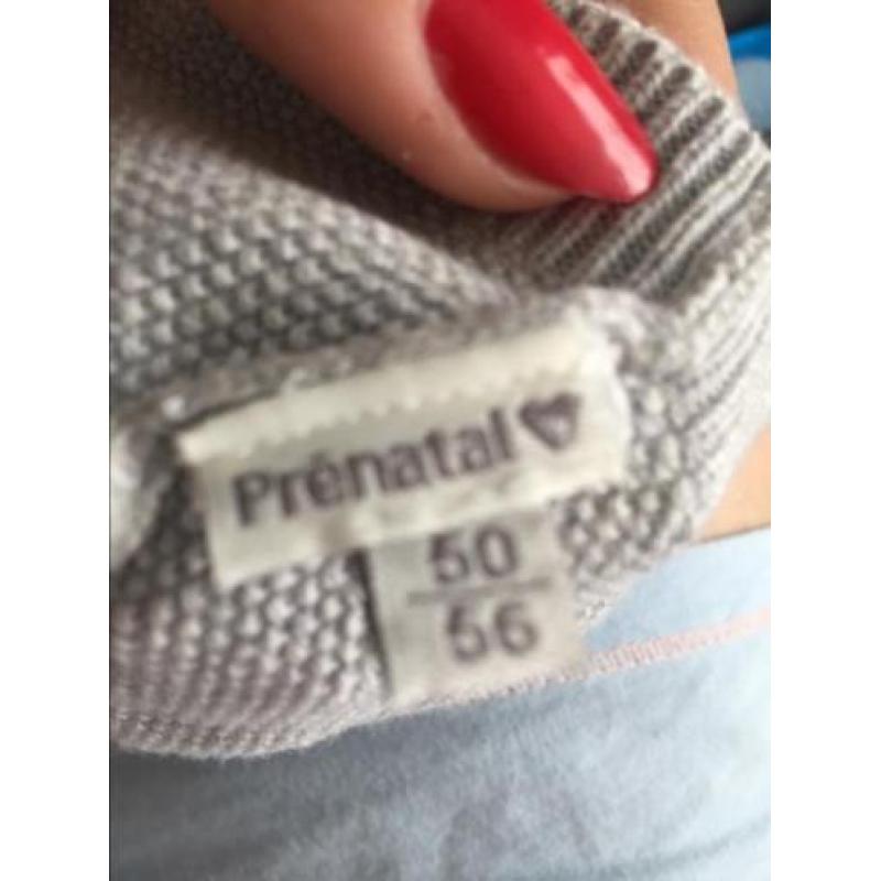 Prentkaart baby muts maat 50/56