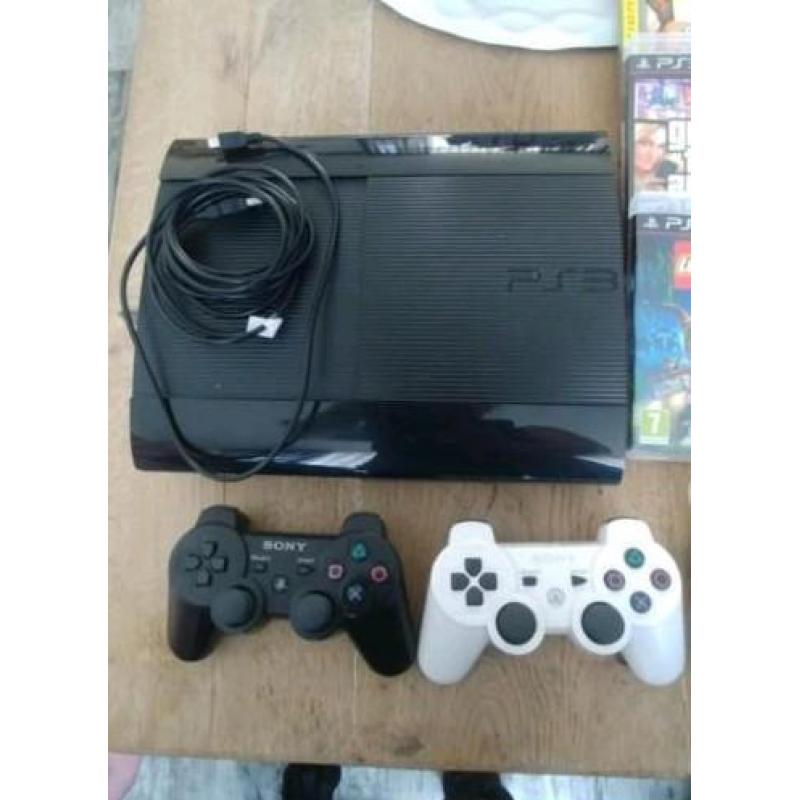 Playstation 3 + spellen en camera