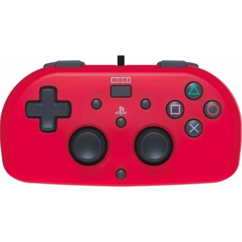 PS4 Wired Mini Gamepad, Rood