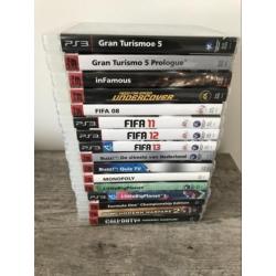 PlayStation 3 incl. 16 spellen, afstandb. en 1 controller
