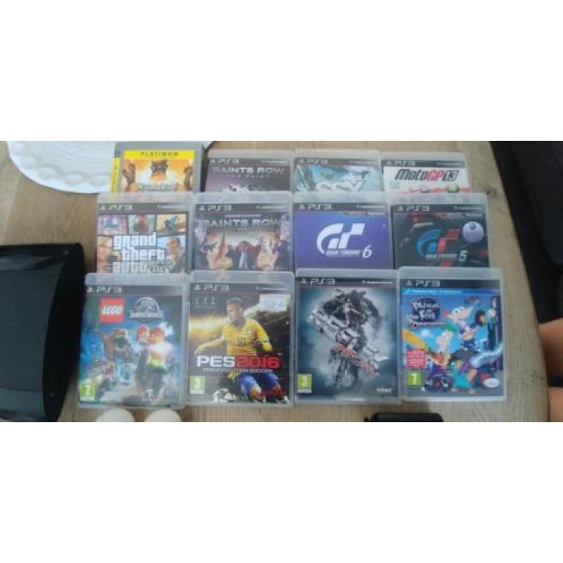 Playstation 3 + spellen en camera