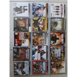 PlayStation 3 met 2 controllers en 15 spellen