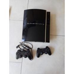 PlayStation 3 met 2 controllers en 15 spellen