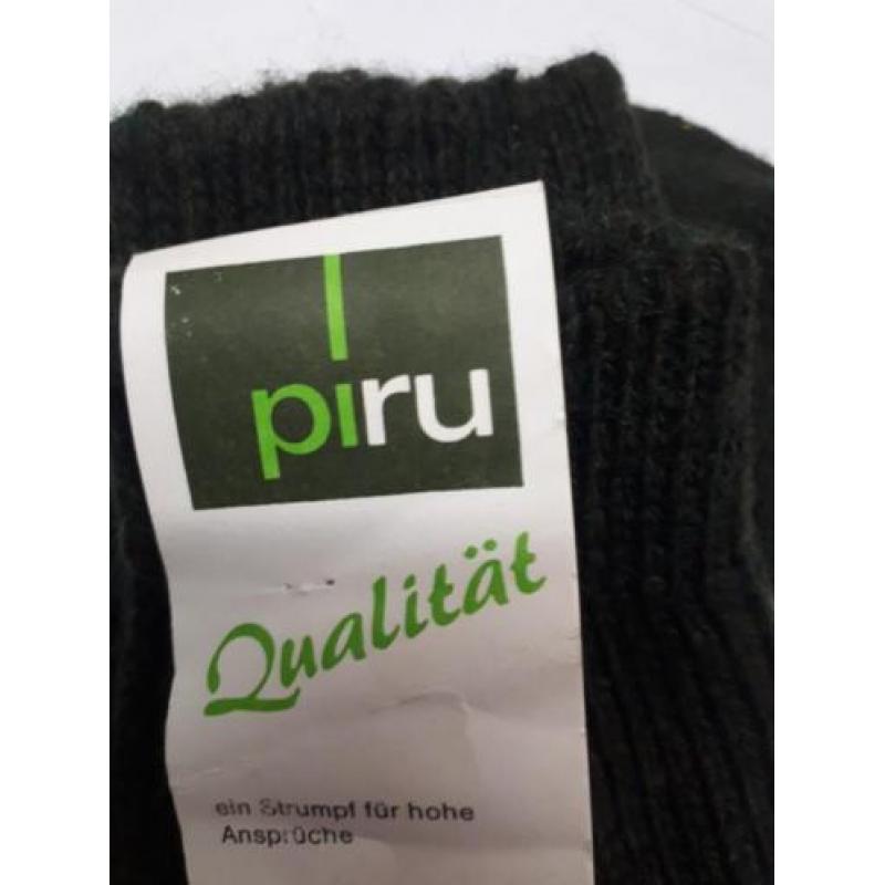 Piru Trekking kousen lang maat 40 80% scheerwol