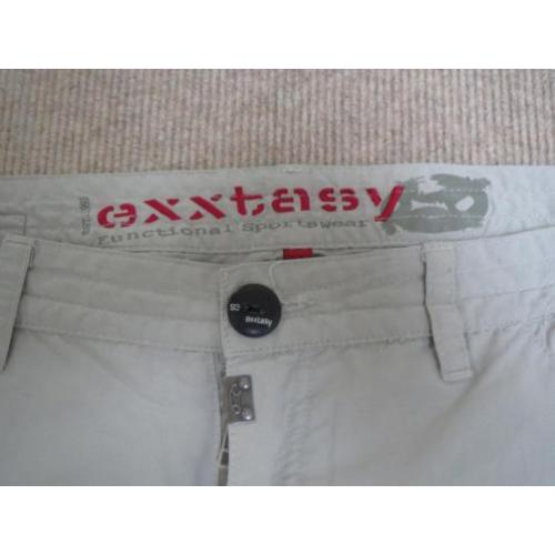 Nieuw! mooie wandelbroek, Exxtasy, mt. 54, afritsbare pijpen