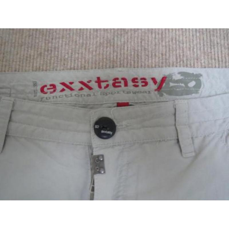Nieuw! mooie wandelbroek, Exxtasy, mt. 54, afritsbare pijpen