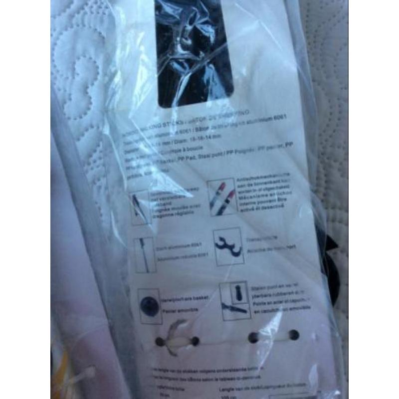 Nordic walking sticks / stokken universeel (1 paar)