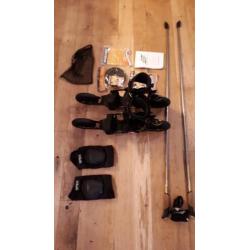 Rolski set te koop - Skikes V07 (+stokken & Res.repair set)